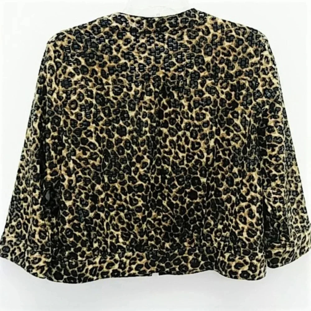 Ruby Rd Animal‎ Print Jacket - Picture 5 of 7